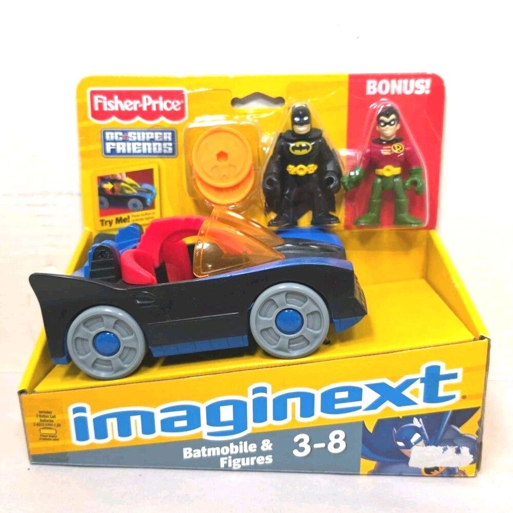 New Imaginext DC Super Friends Batmobile And Friends 2012